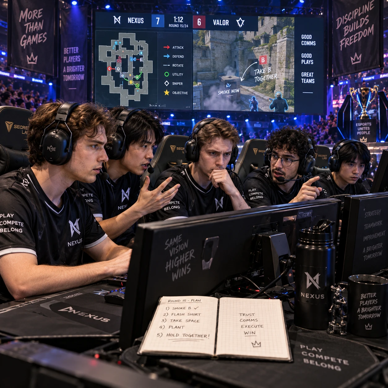 La importancia de la comunicación en equipo en los eSports